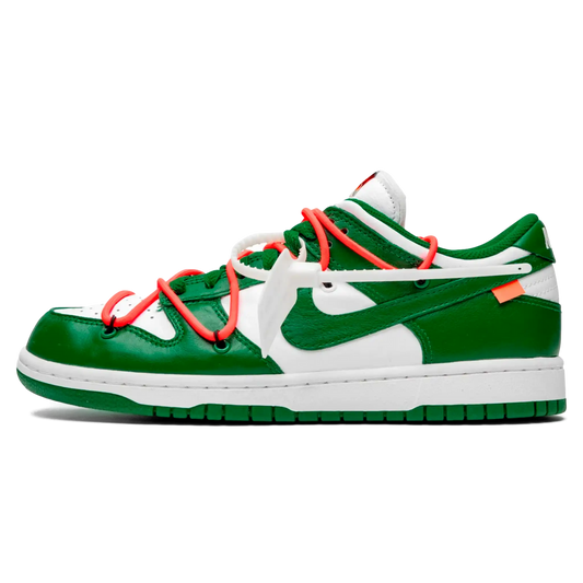 TÊNIS NIKE DUNK LOW X OFF-WHITE "PINE GREEN" VERDE